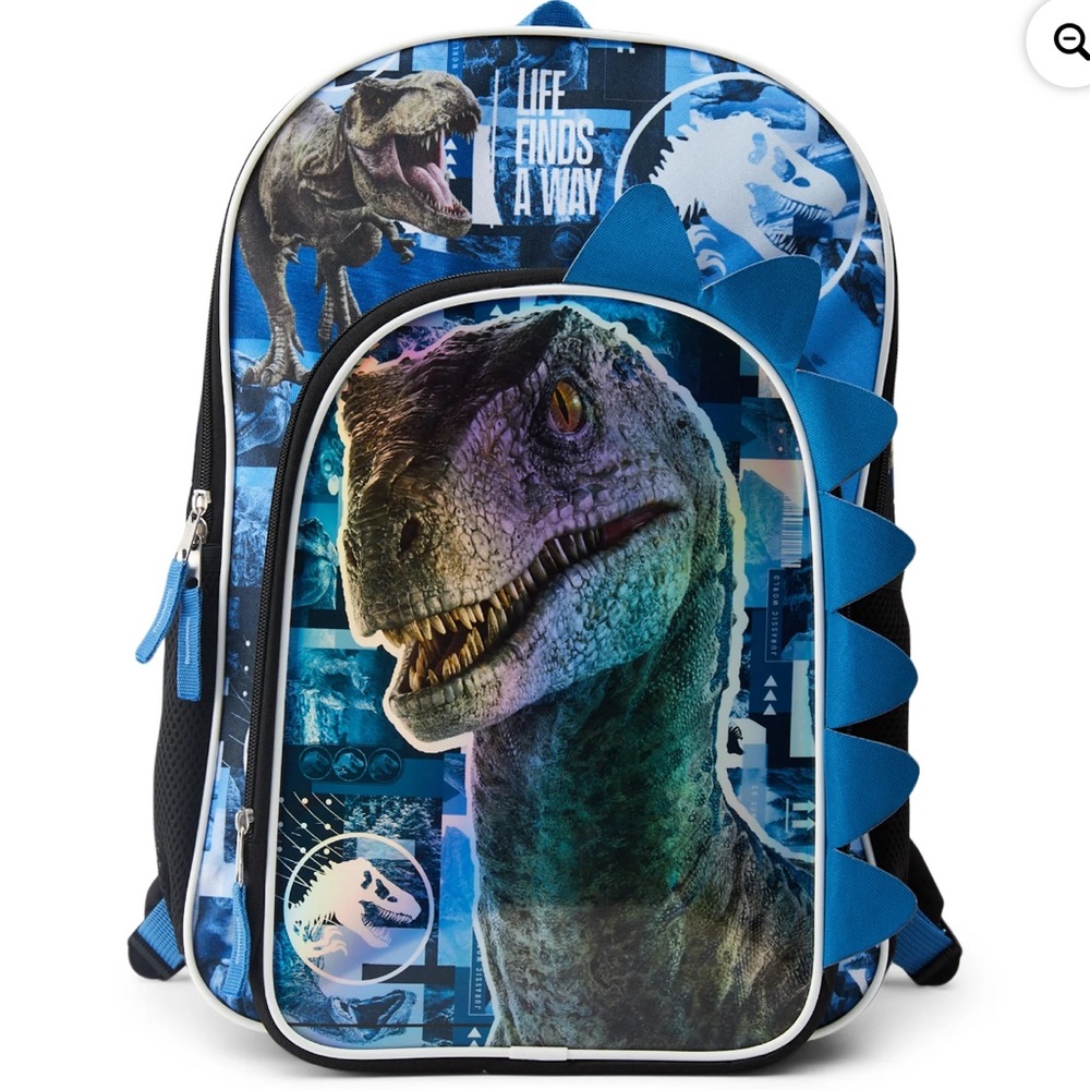 Universal Studio Jurassic World Boy'S 17" Laptop Backpack - Blue